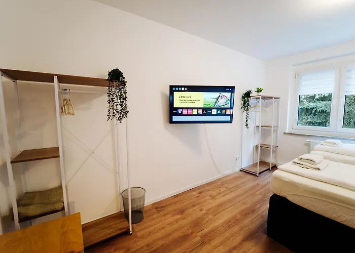 Naturnaher Rueckzugsort - Boxspring & Smart Tv & Wlan Apartment *