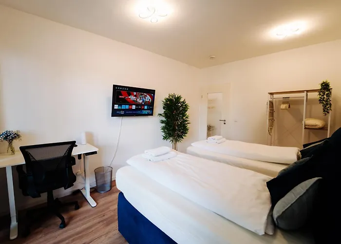 Naturnaher Rueckzugsort - Boxspring & Smart Tv & Wlan Jena