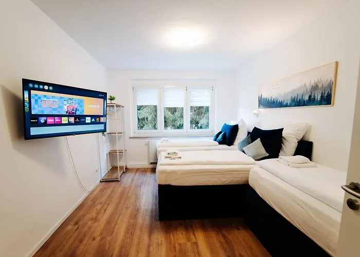 Apartment Naturnaher Rueckzugsort - Boxspring & Smart Tv & Wlan *