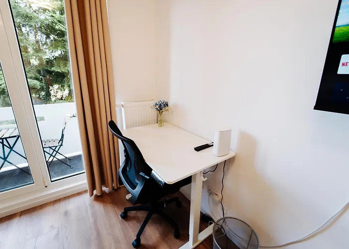 Naturnaher Rueckzugsort - Boxspring & Smart Tv & Wlan Apartment *